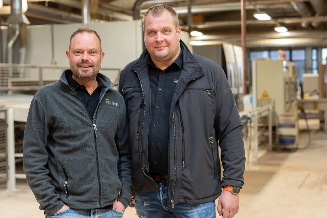Christian Kubasch mit Bruder Alexander Kubasch: Die Brüder haben das Unternehmen des Vaters modernisiert und digitalisiert.